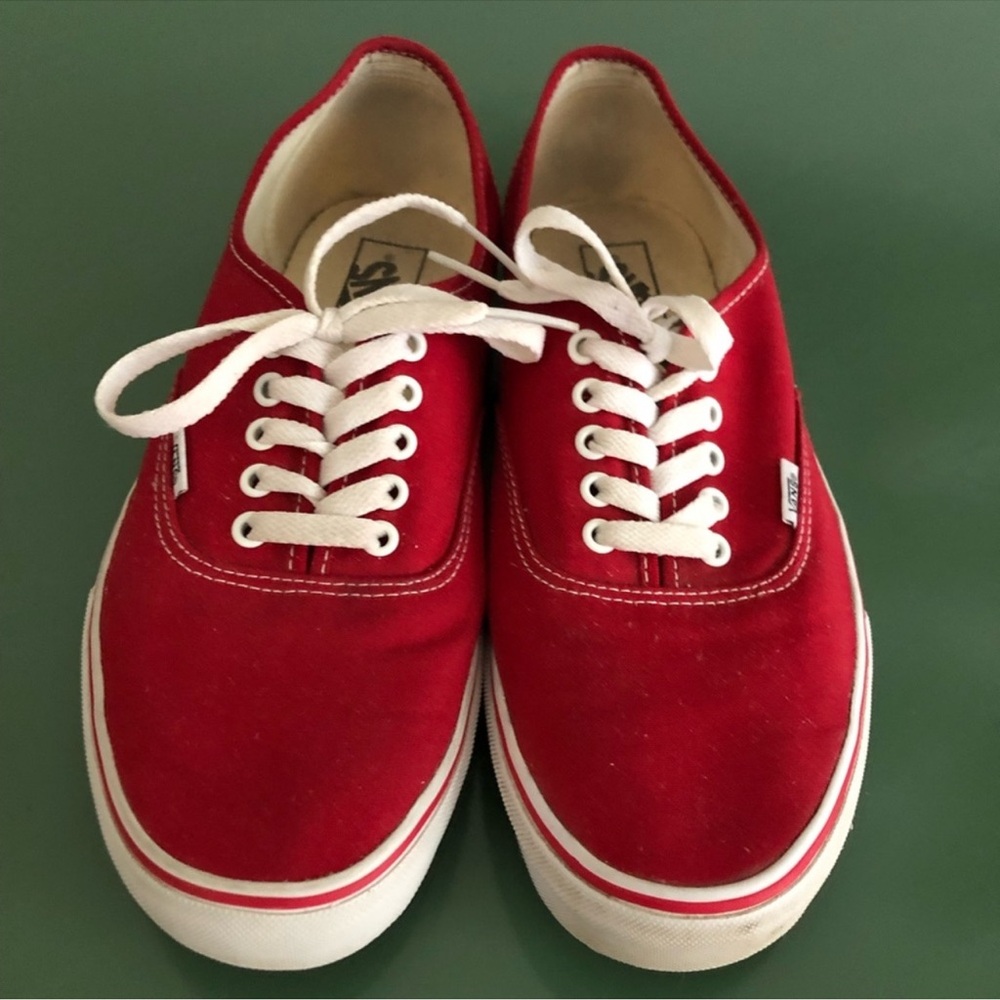 Vans Red Authentic shoe